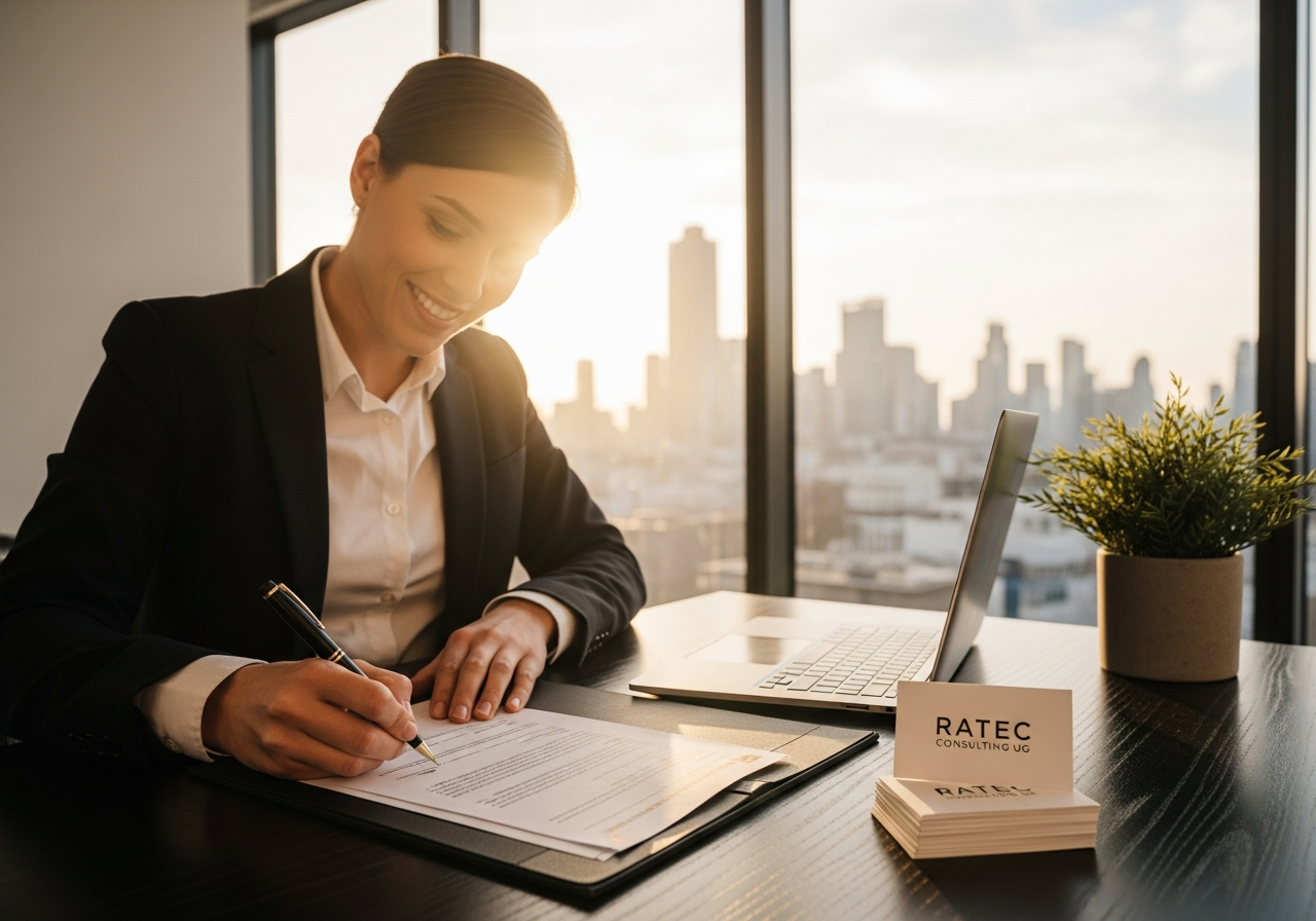 a professional and modern business found